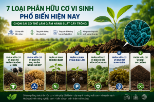 7 Loại Phân Hữu Cơ Vi Sinh Phổ Biến Hiện Nay