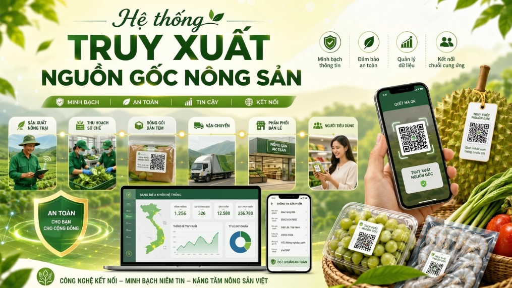 Hệ Thống Truy suất nguồn gốc Nông Sản