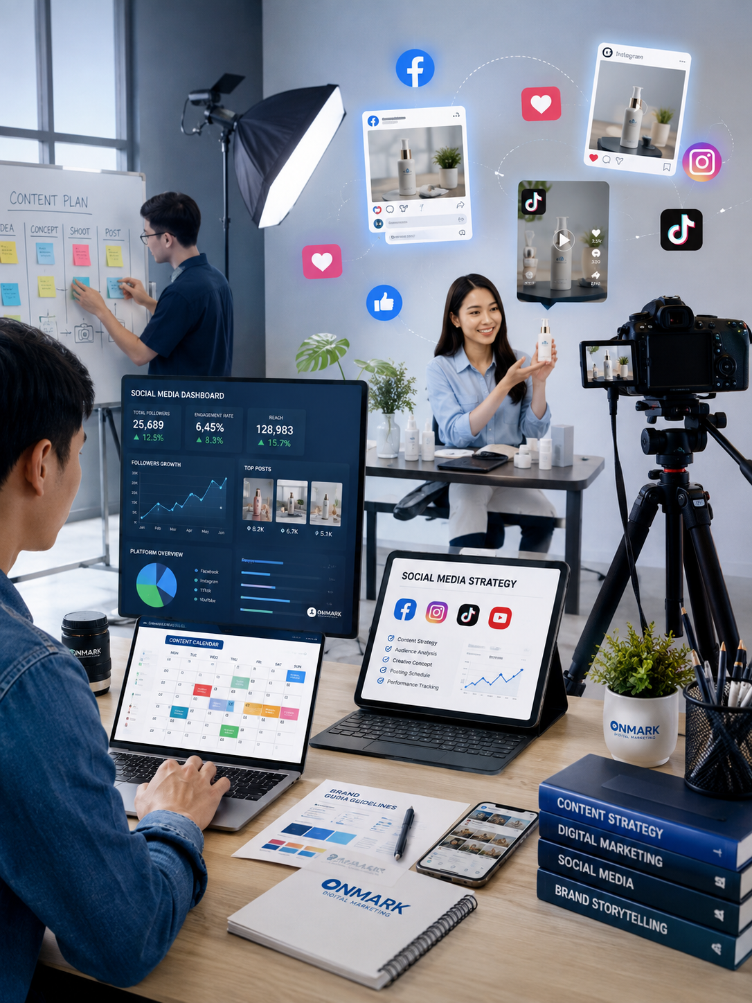 Mạng xã hội & Sản xuất nội dung | OnMark media