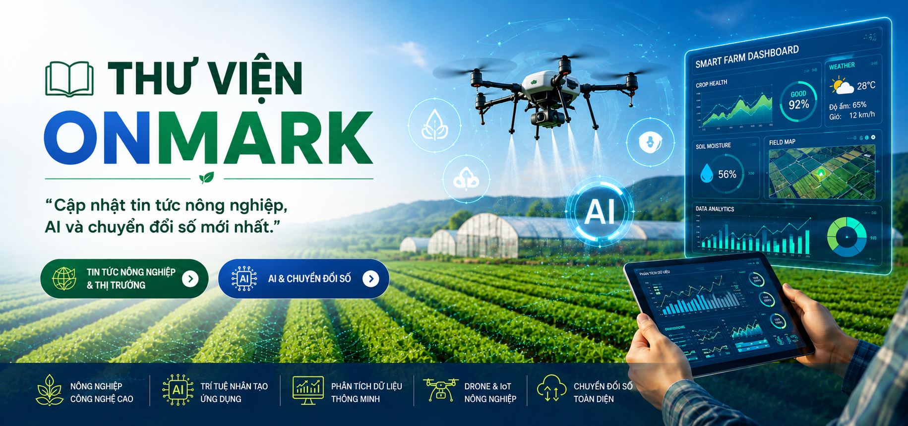 KIẾN THỨC ONMARK | CHUYỂN ĐỔI SỐ NÔNG NGHIỆP